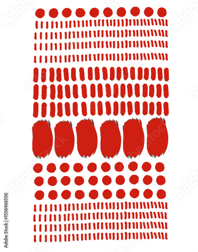 red and white abstract background