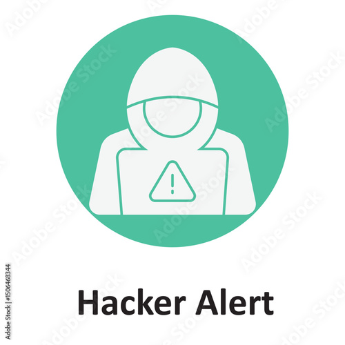 Hacker alert :Vector Icon which can easily modify or edit