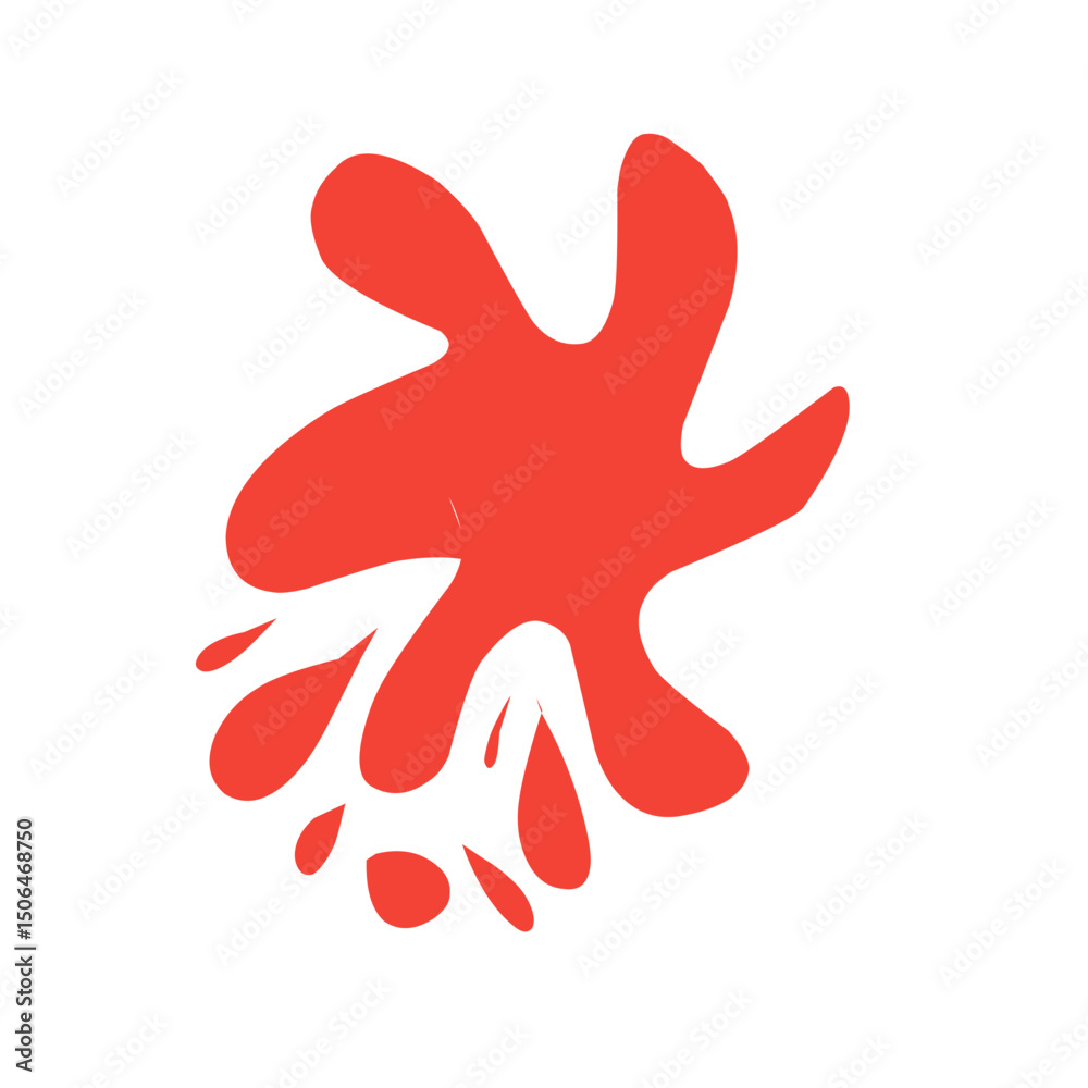 splashes of red stains splashes of red stains