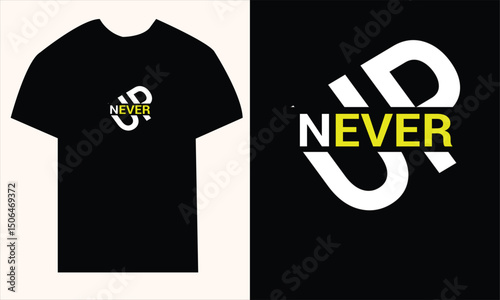 Be fast or be last modern typography quote black t shirt design