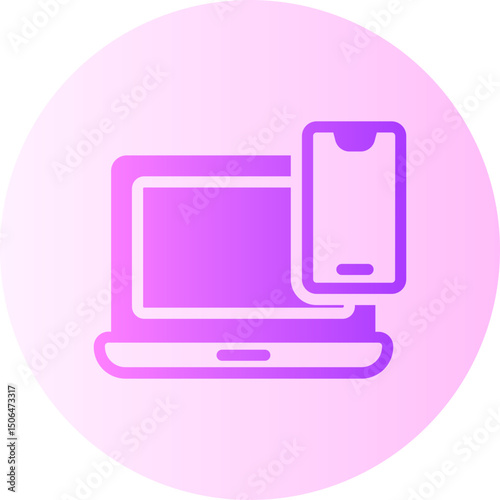 accessibility gradient icon