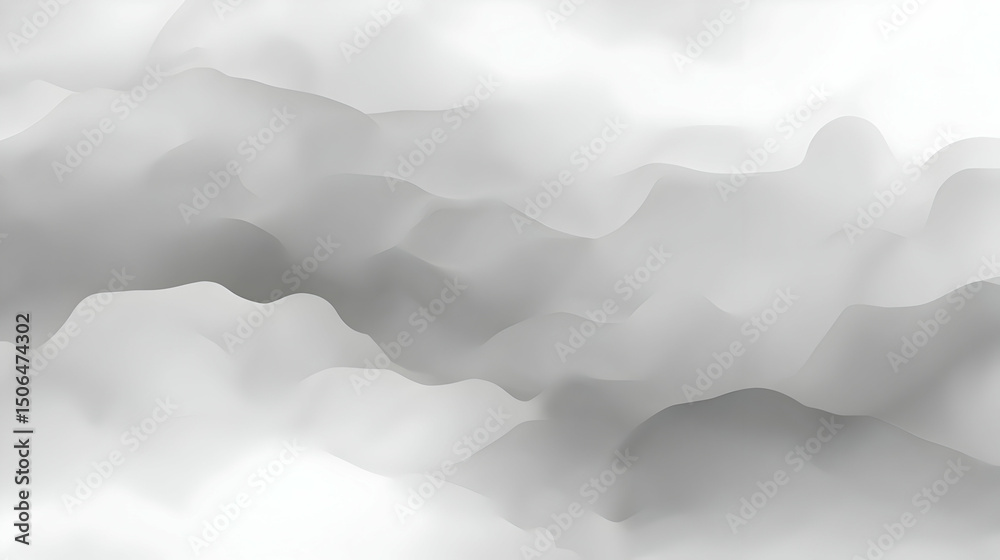 Obraz premium marble texture with smoky waves and fluid depth