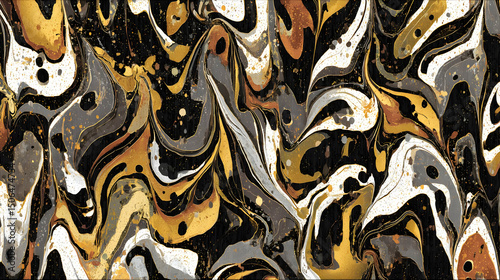 marble texture in swirling gold and ivory tones with high contrast veins