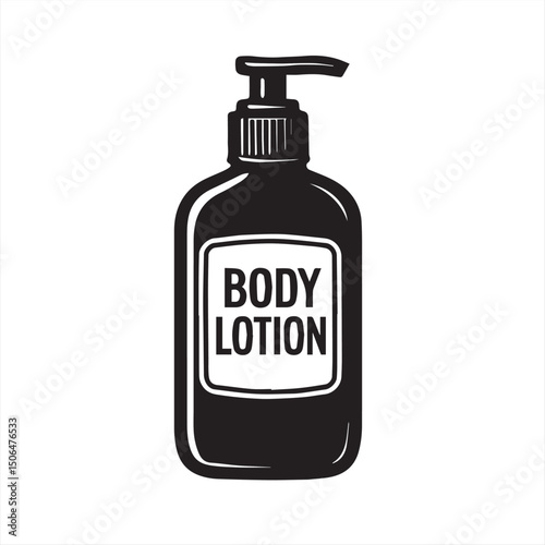 body lotion bottle
