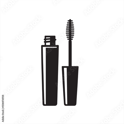 cosmetic brush isolated
