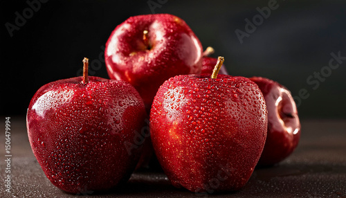 red apples