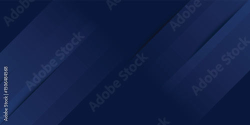 Black dark navy blue silver abstract pattern background. Geometric shape. Line triangle angle fold polygon diamond 3D simple abstract modern background