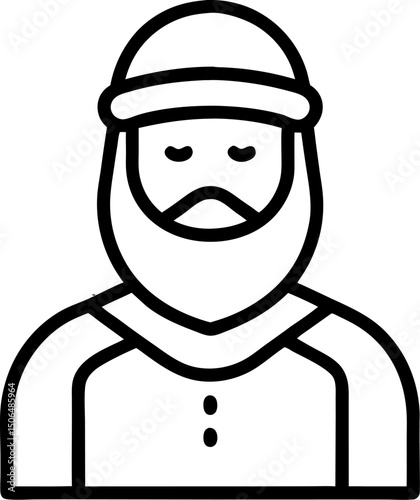 Hajj Pilgrim Icon – Ihram Clothing