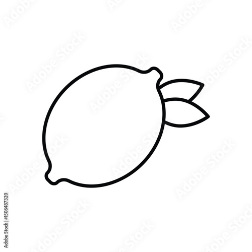 Lemon  Vector icon