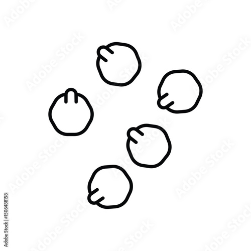 Peppers  Vector icon