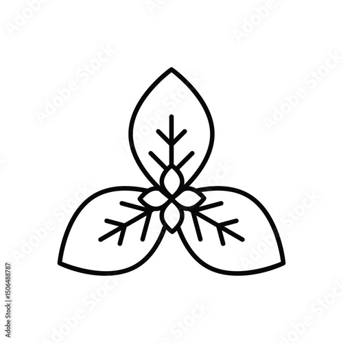 Basil Vector icon
