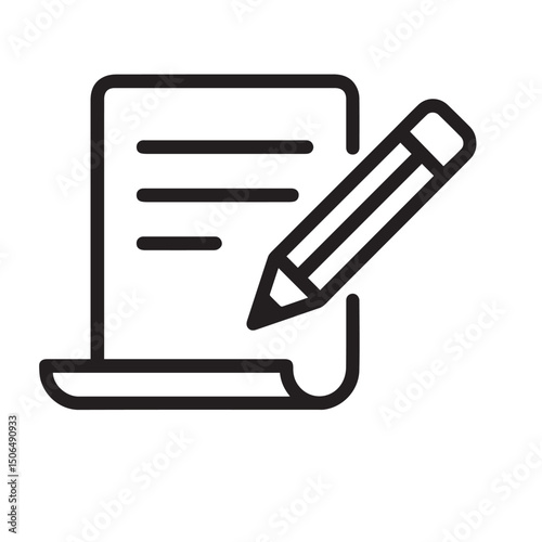 A blue vector paper clip icon is a useful business tool and web design symbol