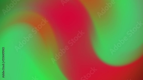 Abstract swirling patterns in vibrant red and green hues, creating a dynamic visual effect