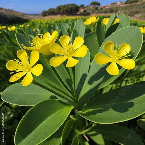 Ferula comune (Ferula communis). Oristano, Sardegna, Italia