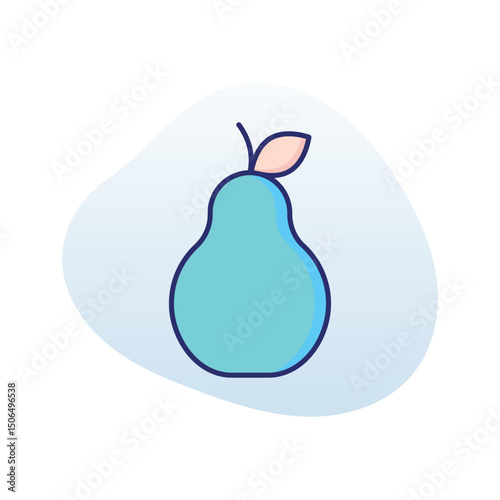 Pear Vector icon