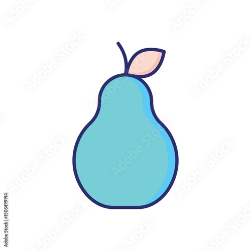 Pear Vector icon