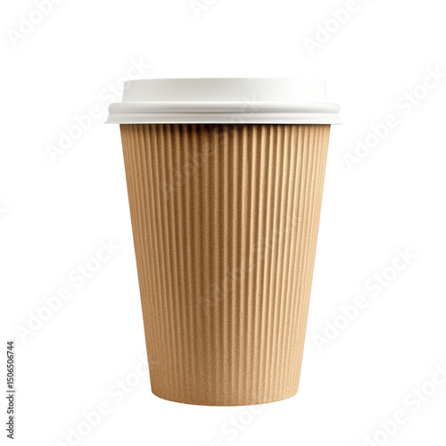 Wallpaper Mural Paper coffee cup isolated on Transparent background for casual beverage enjoyment, paper cup for coffee isolated on PNG background Torontodigital.ca