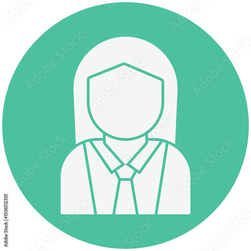 Legal counsel :Vector Icon which can easily modify or edit