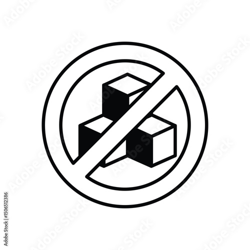 Sugar  Vector icon