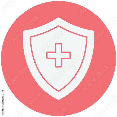 Health insurance :Vector Icon which can easily modify or edit