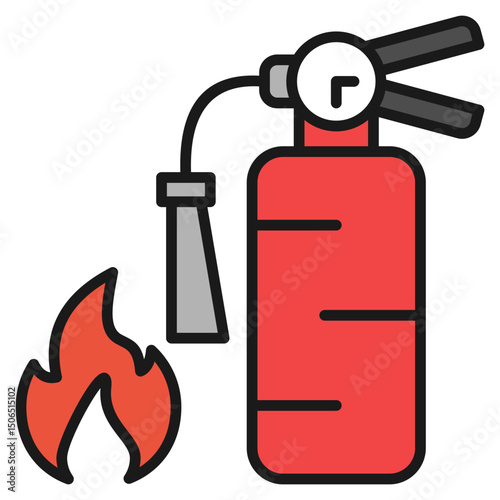 Fire Suppression Icon