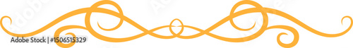 Gold Divider Line 