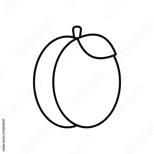 Plum Vector icon
