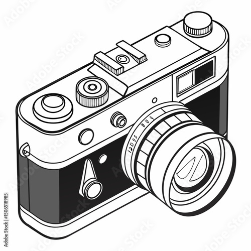 new brand camera & vector art
