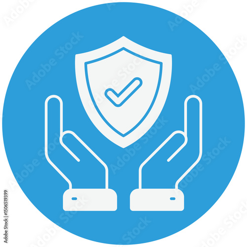 Family coverage :Vector Icon which can easily modify or edit