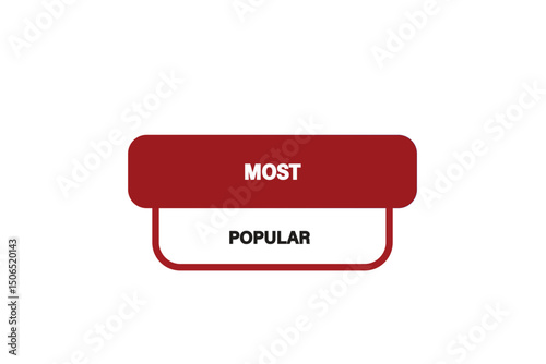 Print button ,web template, most popular, banner label



