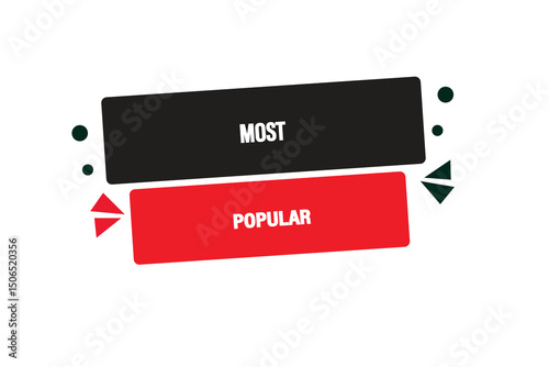 Print button ,web template, most popular, banner label


