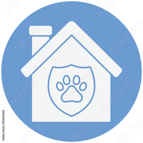 Pet insurance :Vector Icon which can easily modify or edit
