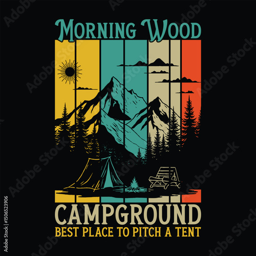 Morning wood campground best place to pitch a tent