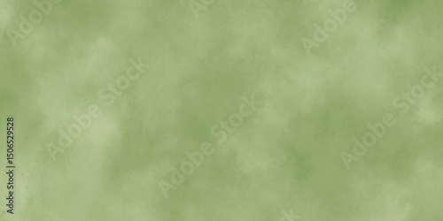 Abstract Elegant dark green background with mottled vintage texture in old fancy background design, texture of colored parchment paper.	