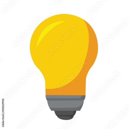 Light bulb icon vector illustration, light bulb clip art, lightbulb clip art, clip art lightbulb, lamp clipart
