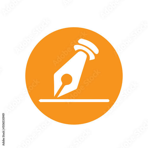 pen vector yellow
