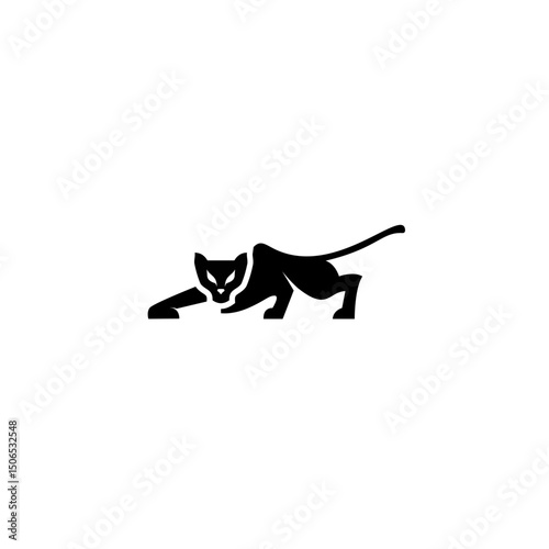 Black panter vector illustration