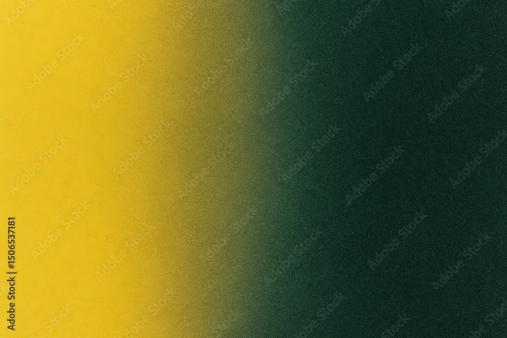 Obraz premium Generative AI, Yellow to green gradient textured background