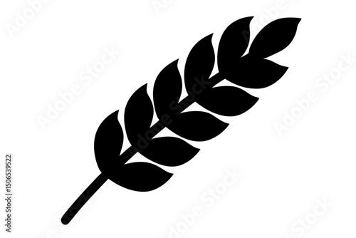 Cereal icon, wheat ears icon vector, wheat, barley