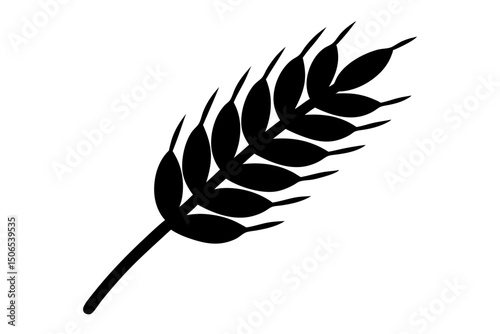 Cereal icon, wheat ears icon vector, wheat, barley