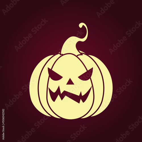 Pumpkin traditional trendy artwork ravishing abstract vector illustration colorful applicable design