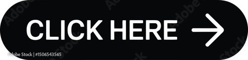 Click here button call to action vector graphic
