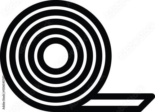 insulating tape vector icon