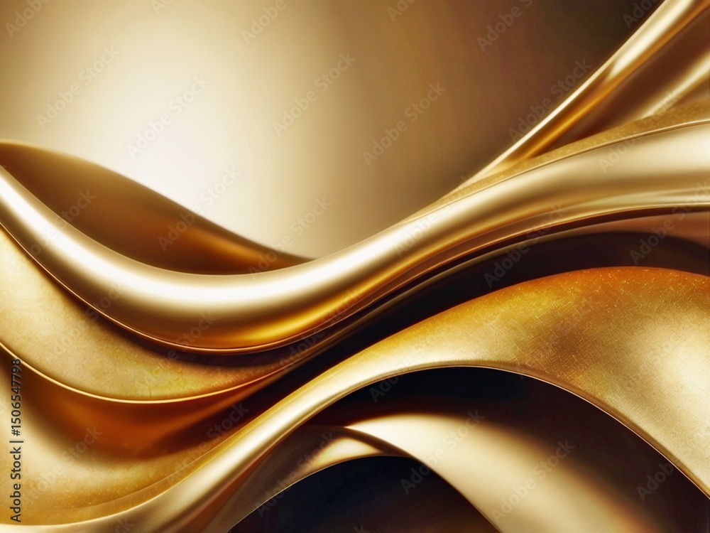 Obraz premium abstract golden background
