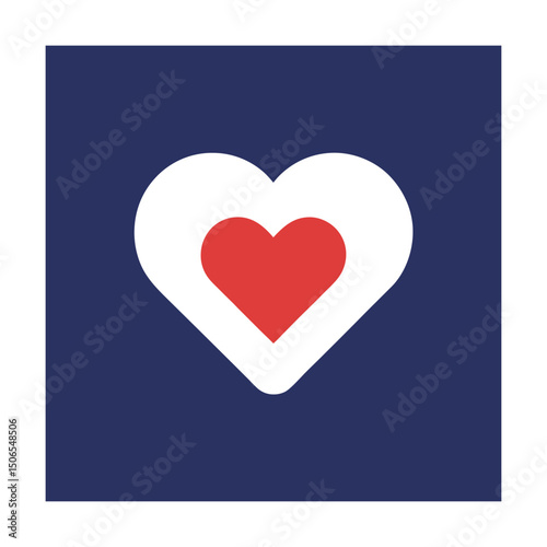 Minimal Heart Symbol Set with Clean Icons