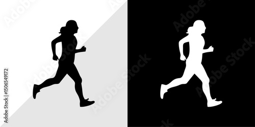 silhouette of people with their daily activities