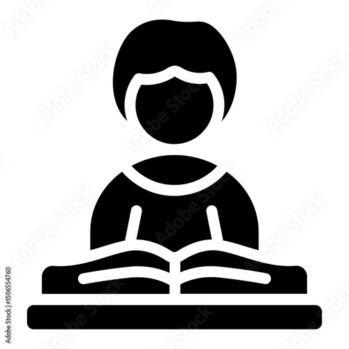 Mentor knowledge Solid Icon