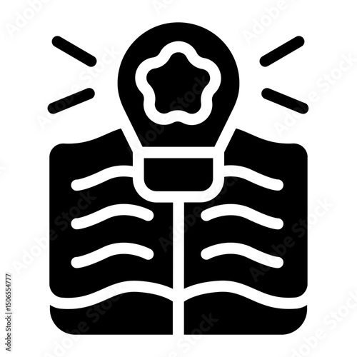 Mentor knowledge Solid Icon