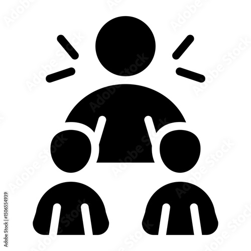 Mentoring Solid Icon