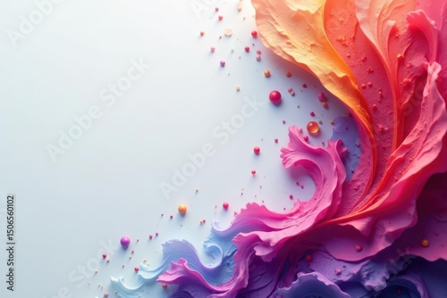 Perfectly integrated design element, no visible joins, abstract, print